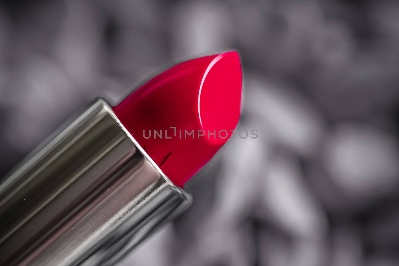 Red lipstick closeup, luxury make-up and beauty cosmetic by Anneleven