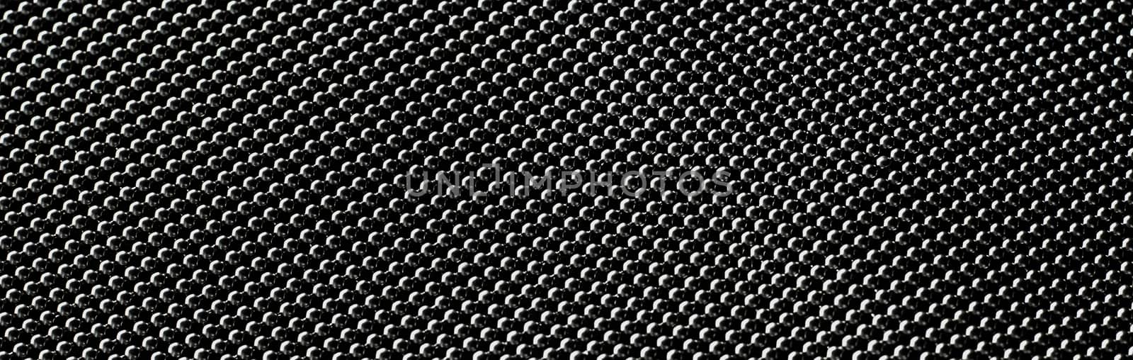 Black metallic abstract background, futuristic surface and high tech materials