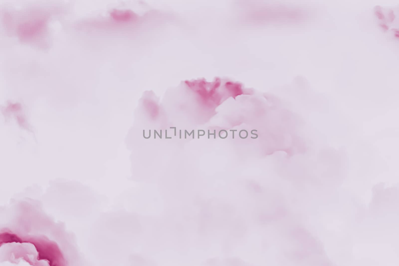 Minimalistic pink cloudy background as abstract backdrop, minimal design and artistic splashes