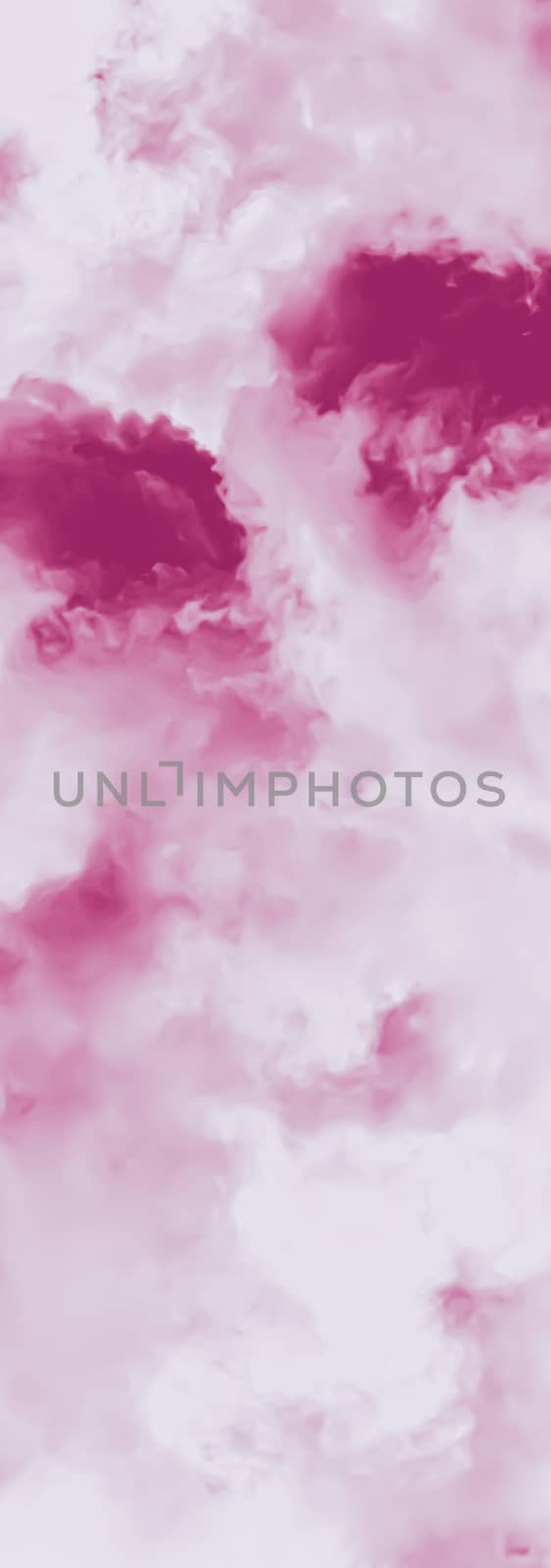 Minimalistic pink cloudy background as abstract backdrop, minimal design and artistic splashes