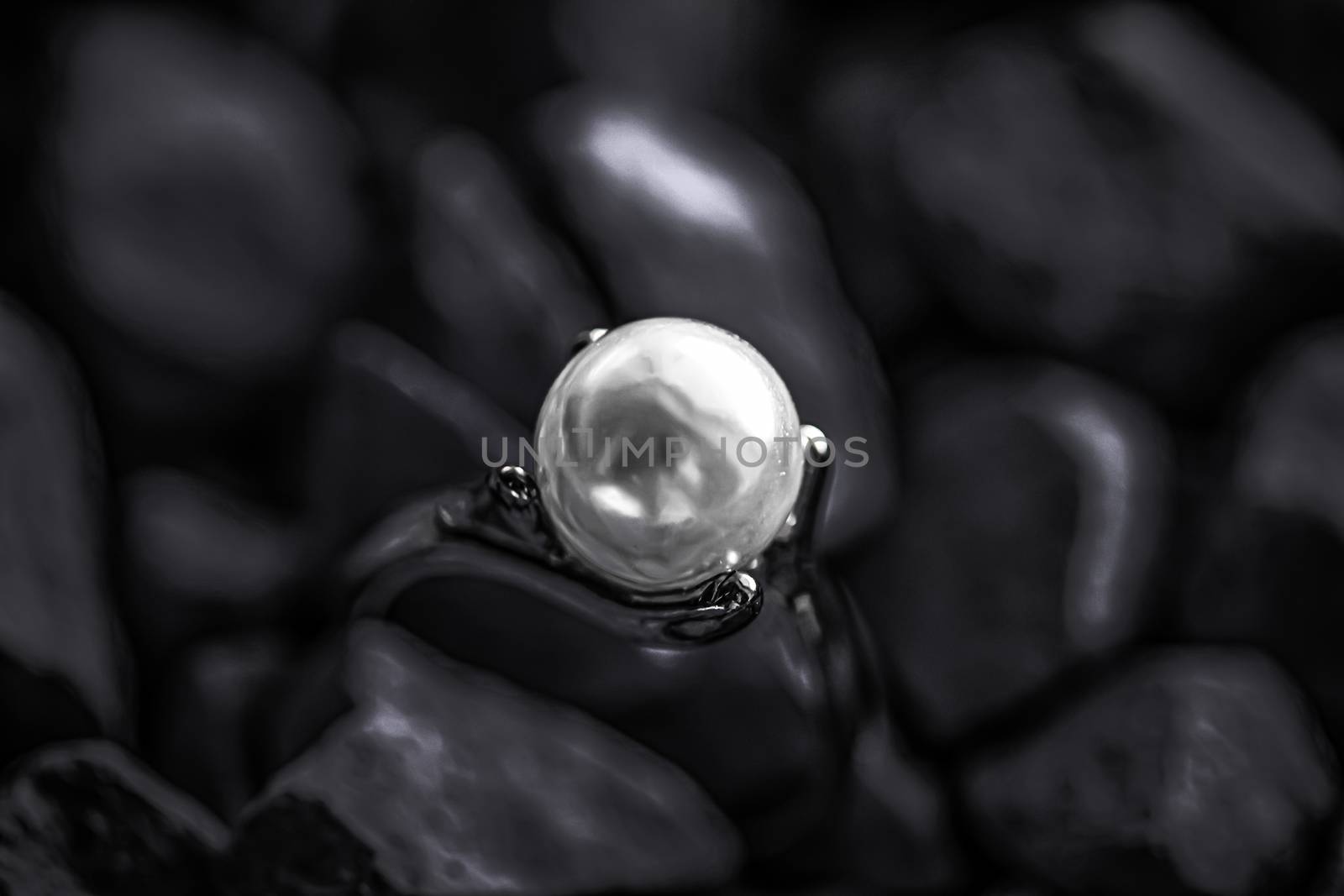 Pearl ring closeup, jewelry and accessory brands