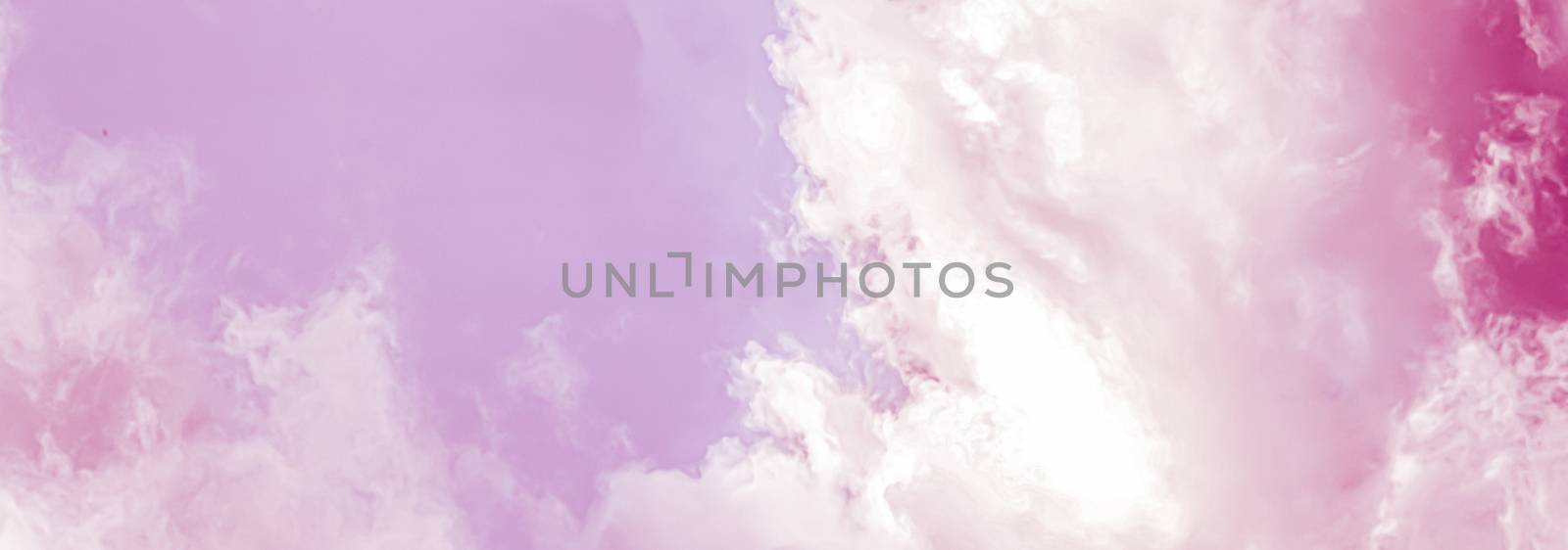 Fantasy and dreamy pink sky, spiritual and nature backgrounds