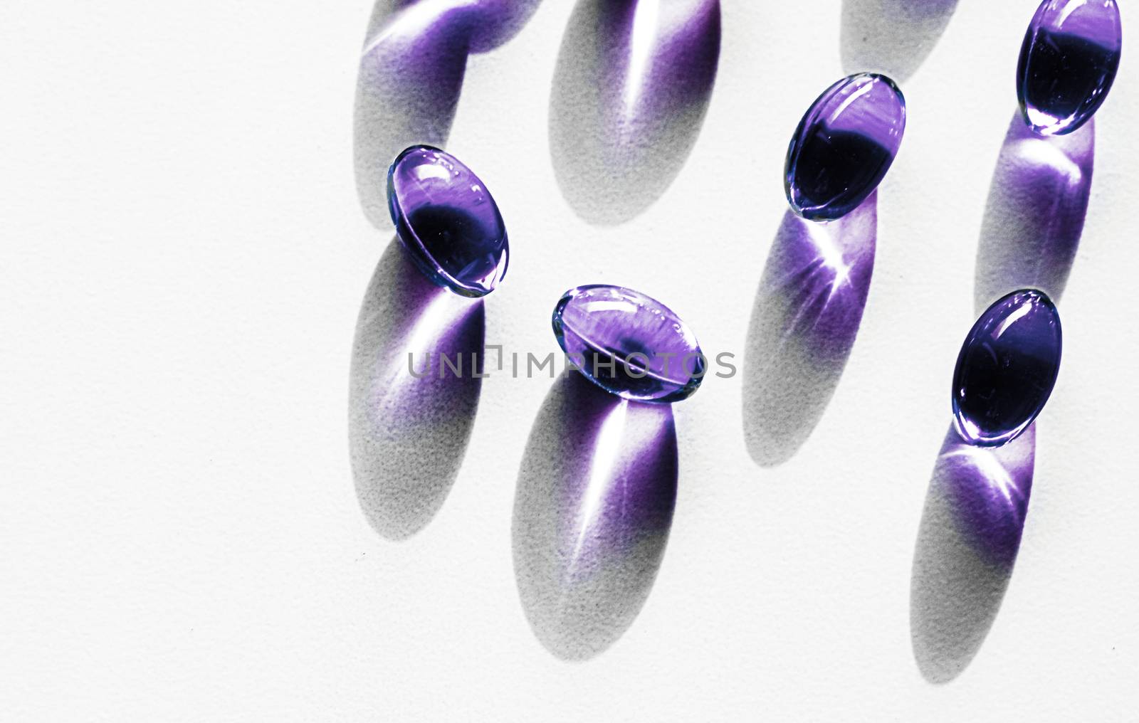 Purple capsules for healthy diet nutrition, pharma brand store,  by Anneleven