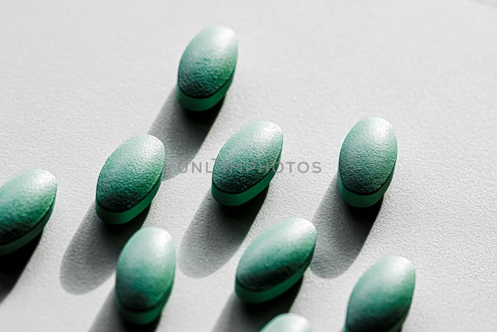 Mint pills as herbal medication, pharma brand store, probiotic d by Anneleven