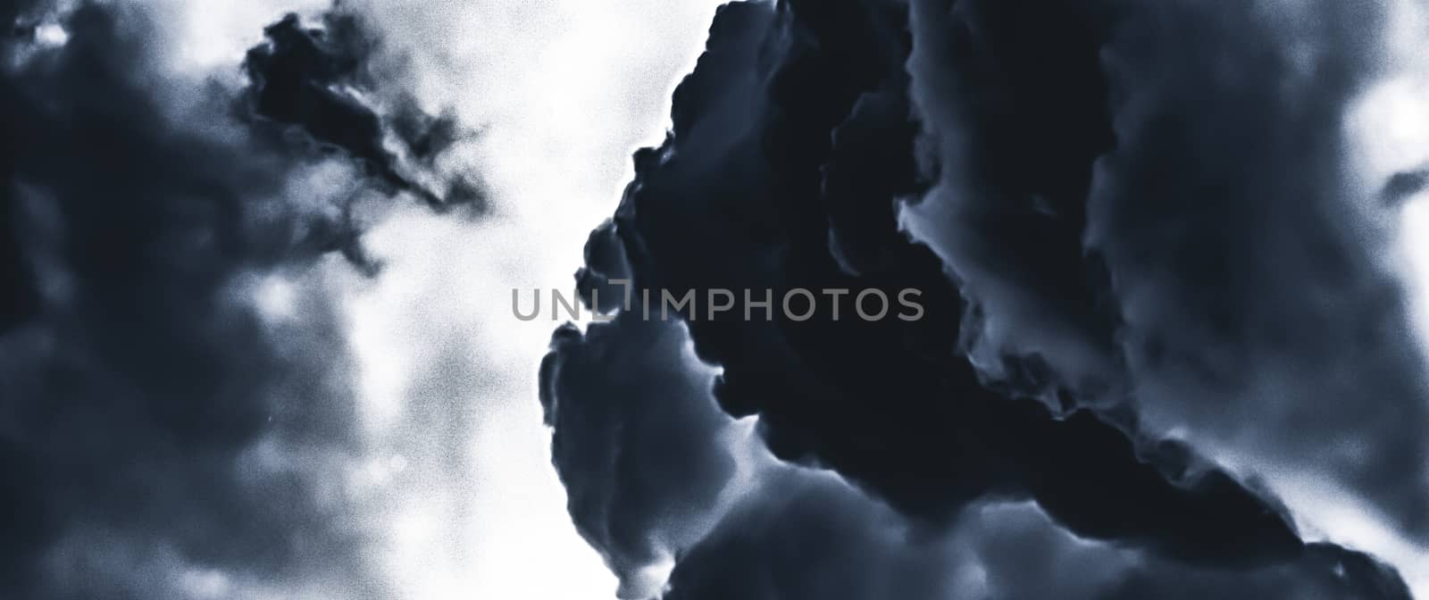 Minimalistic black cloudy background as abstract backdrop, minim by Anneleven