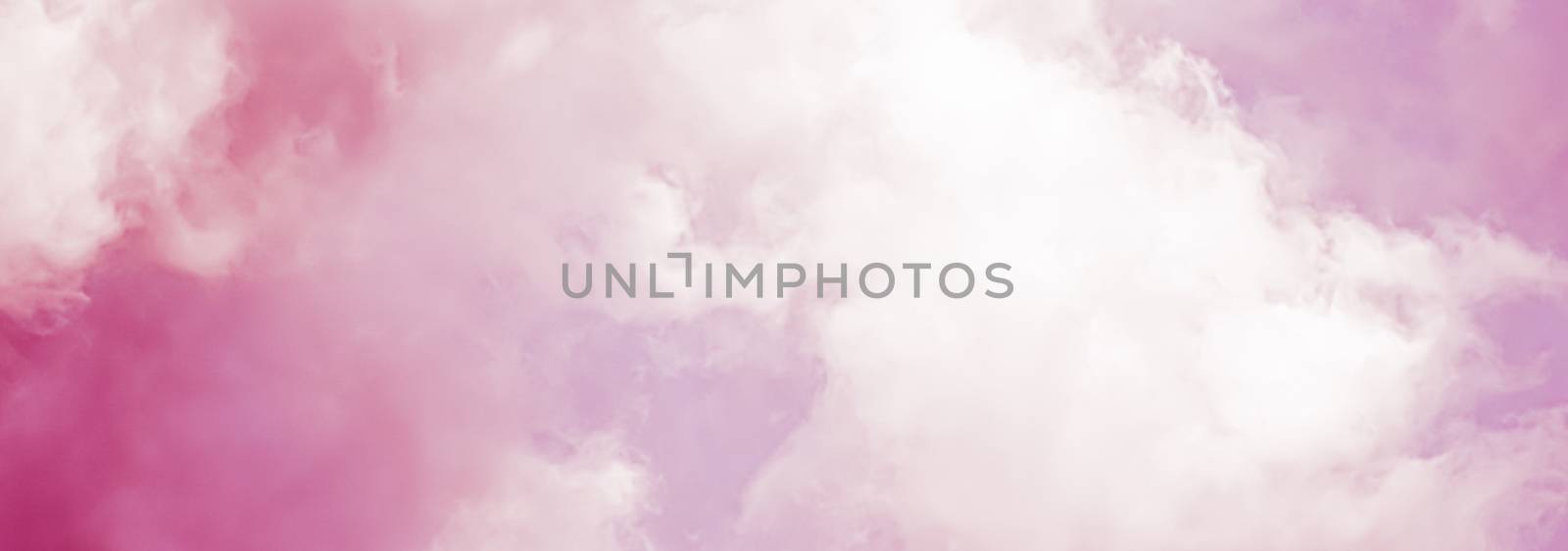 Fantasy and dreamy pink sky, spiritual and nature backgrounds