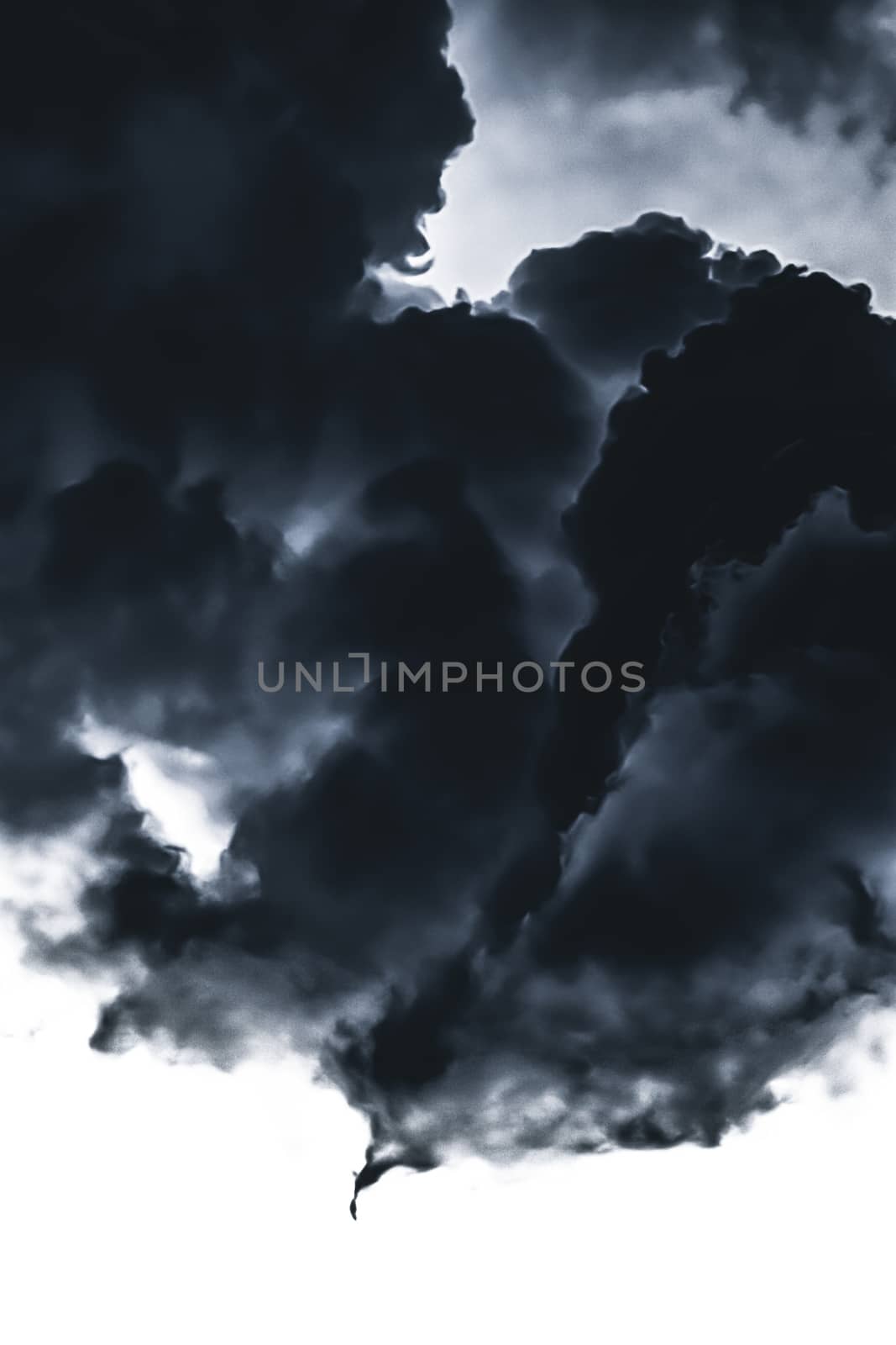 Minimalistic black cloudy background as abstract backdrop, minim by Anneleven