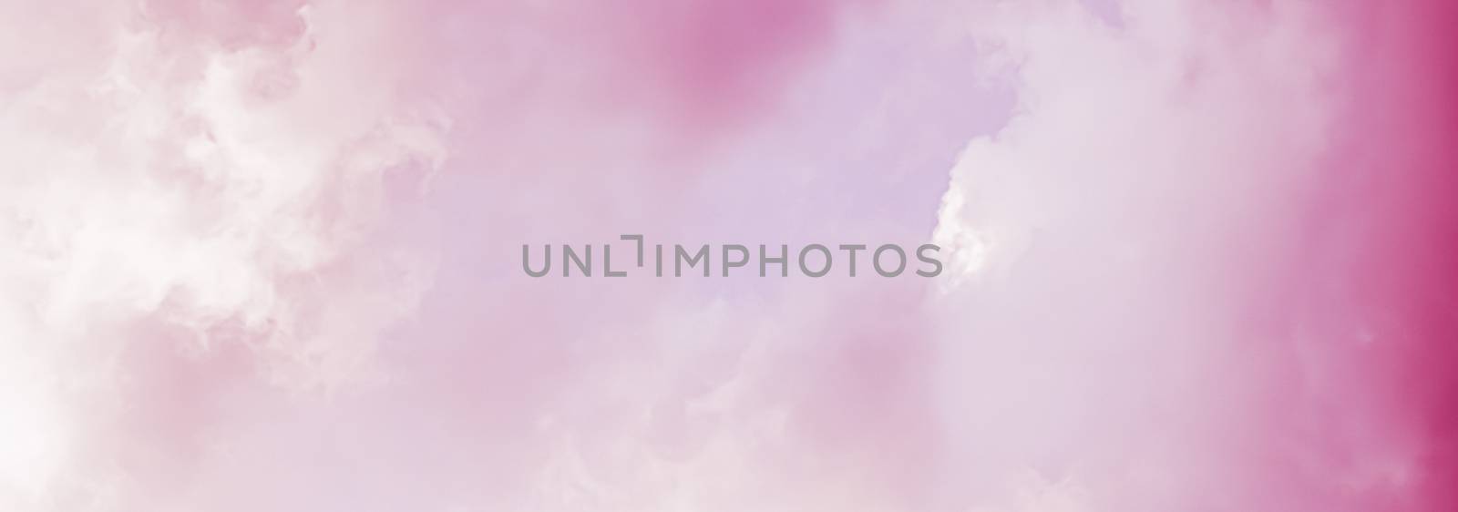 Fantasy and dreamy pink sky, spiritual and nature backgrounds