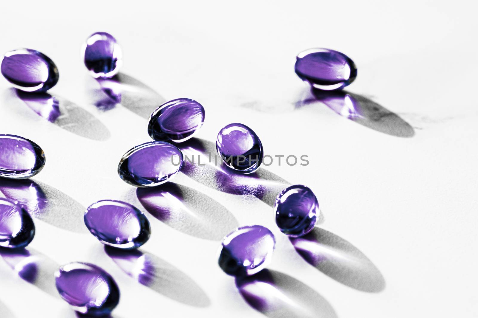 Purple capsules for healthy diet nutrition, pharma brand store, probiotic drug pills as healthcare or supplement products for pharmaceutical industry ads