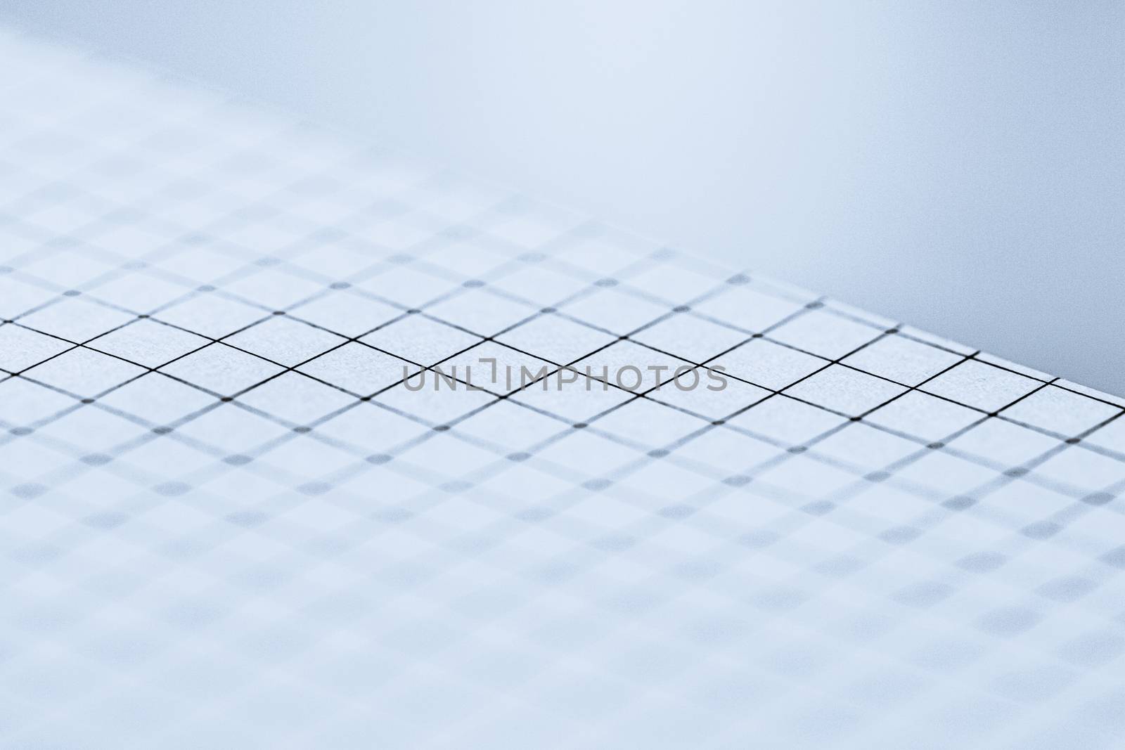 Blue grid paper texture, back to school background by Anneleven