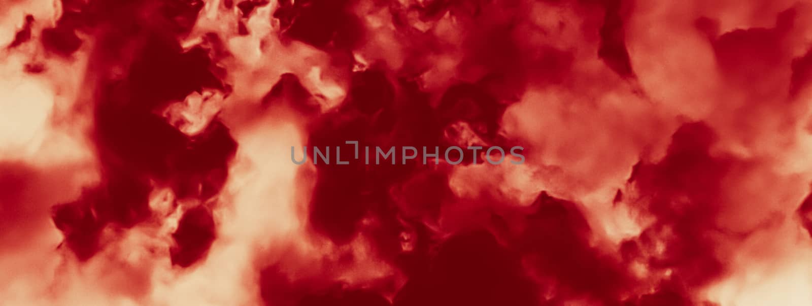 Hot fire flames or red clouds as minimalistic background design by Anneleven