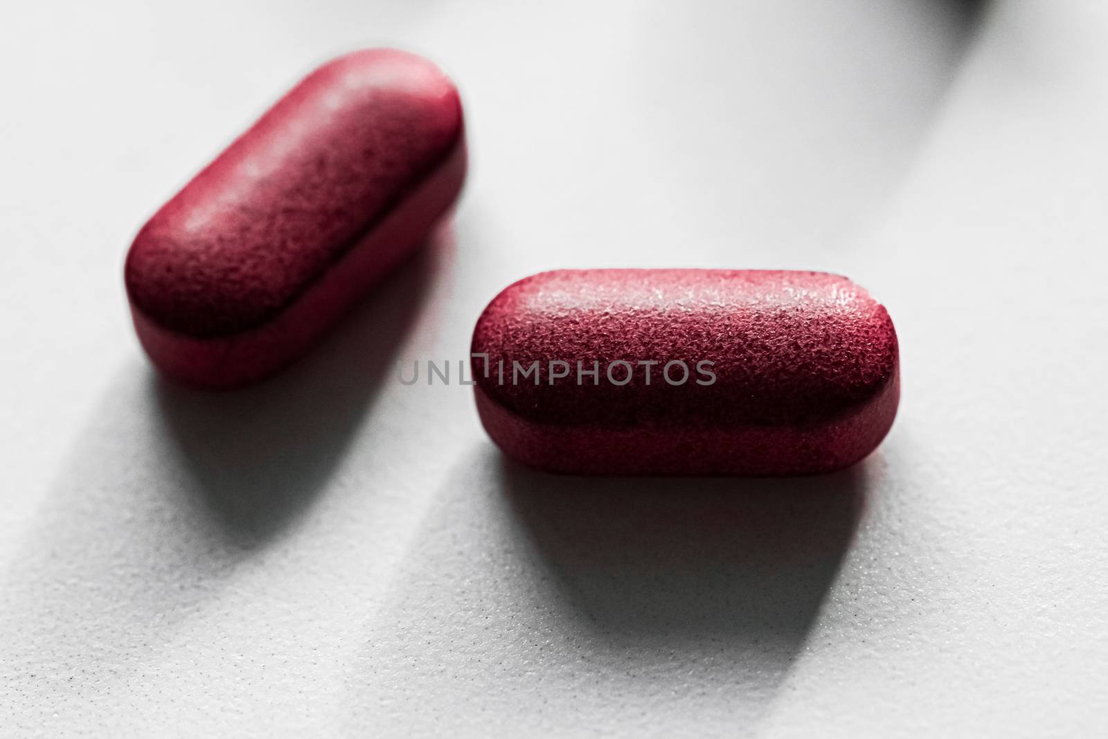 Red pills as herbal medication, pharma brand store, probiotic dr by Anneleven