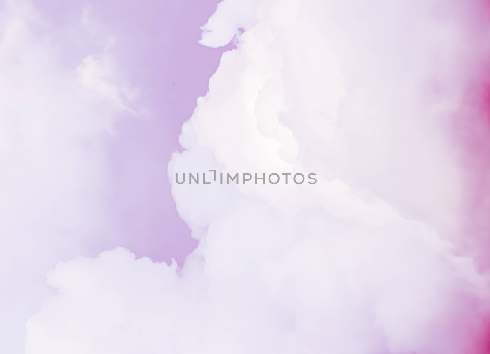 Fantasy and dreamy pink sky, spiritual and nature backgrounds