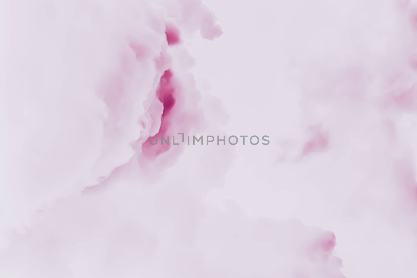 Minimalistic pink cloudy background as abstract backdrop, minimal design and artistic splashes