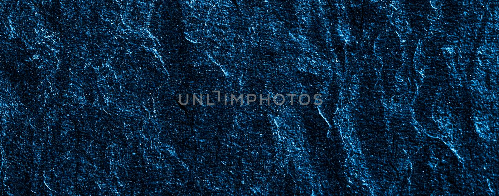 Blue stone texture as abstract background, design material and textured surfaces