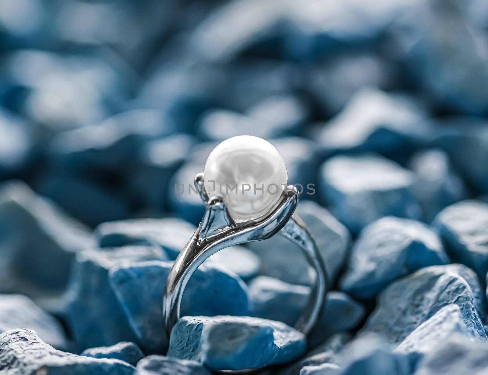 Pearl ring closeup, jewelry and accessory brands