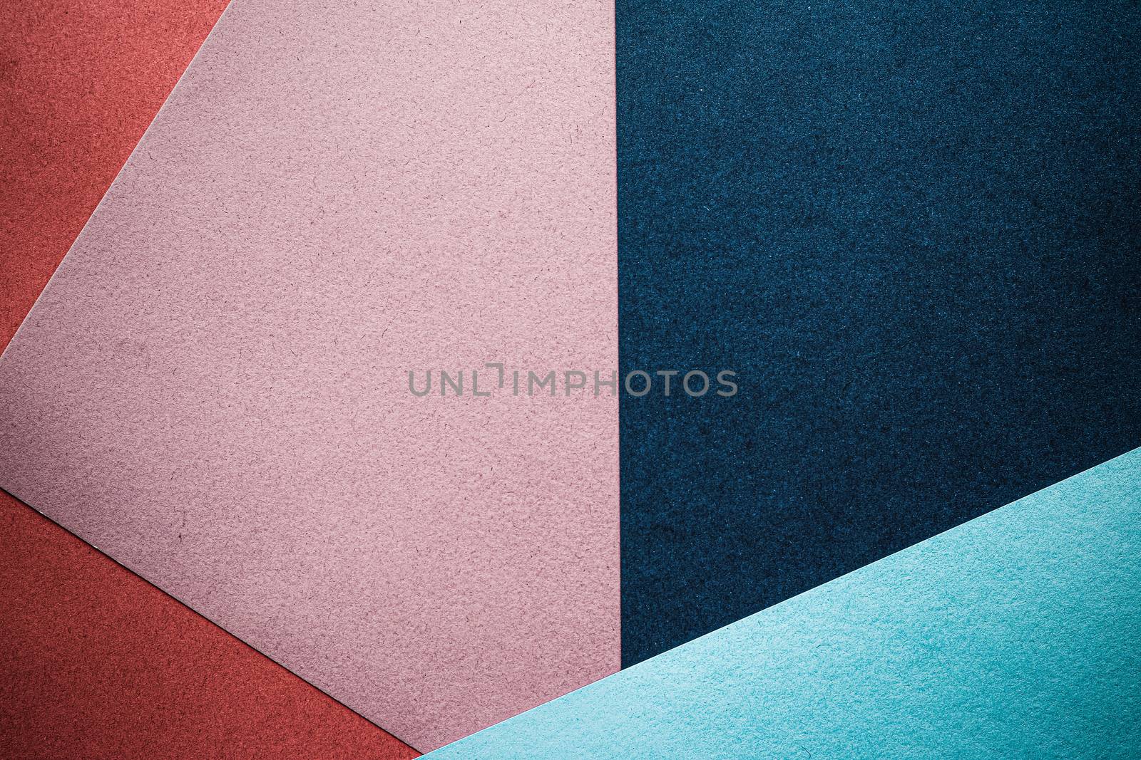 Craft, material and creative concept - Abstract blank paper texture background, stationery mockup flatlay backdrop, brand identity design mock up for holiday branding template and notepaper layout
