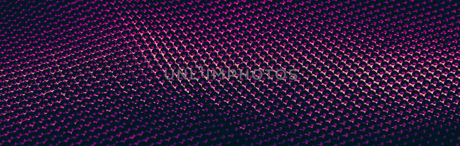 Pink metallic abstract background, futuristic surface and high t by Anneleven