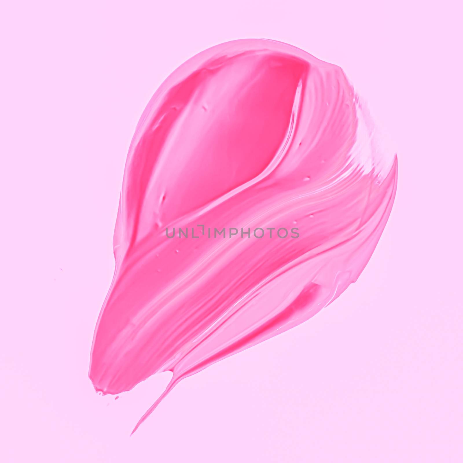 Pink brush stroke or makeup smudge closeup, beauty cosmetics and by Anneleven