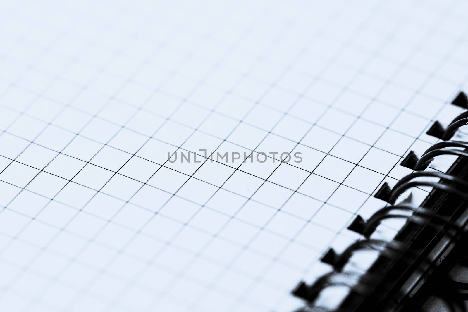 Blue grid paper texture, back to school backgrounds