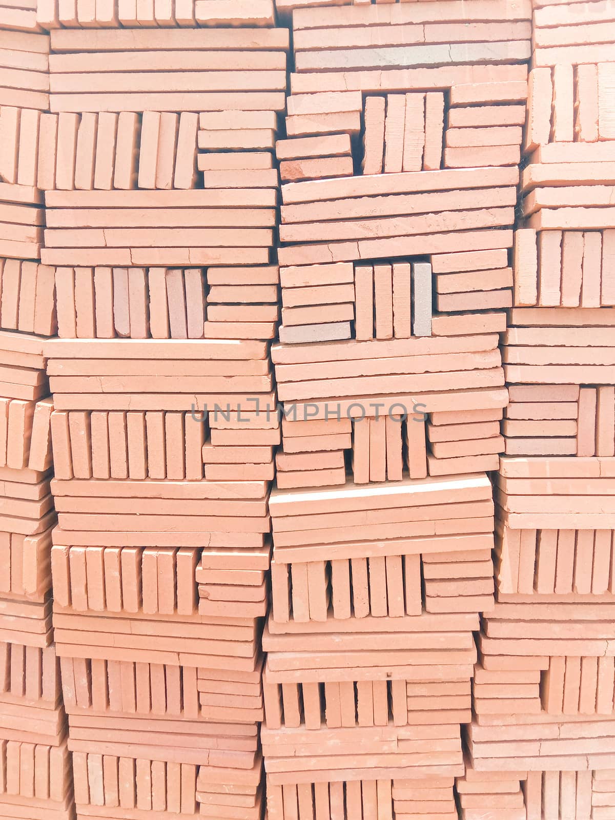 Brown colored stylish brick stock for sell