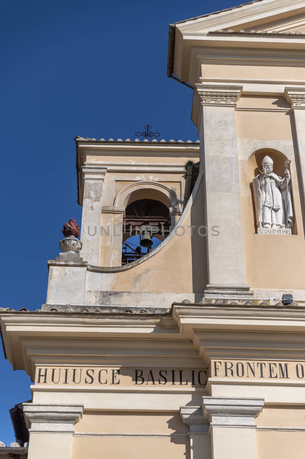 San Valentino church and its architectural details by carfedeph