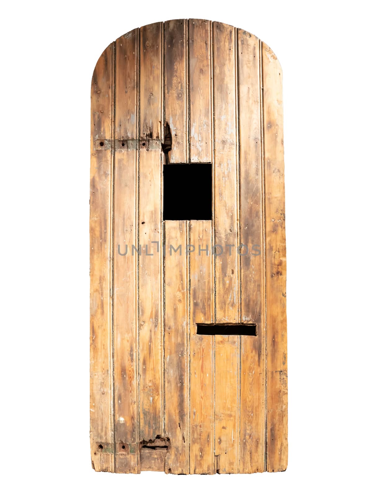 Old wooden door by michaklootwijk