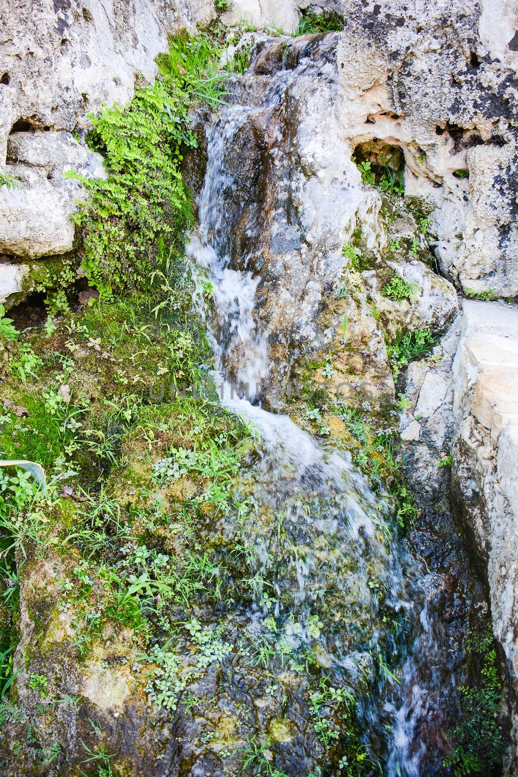 streams and water sources in the mountains