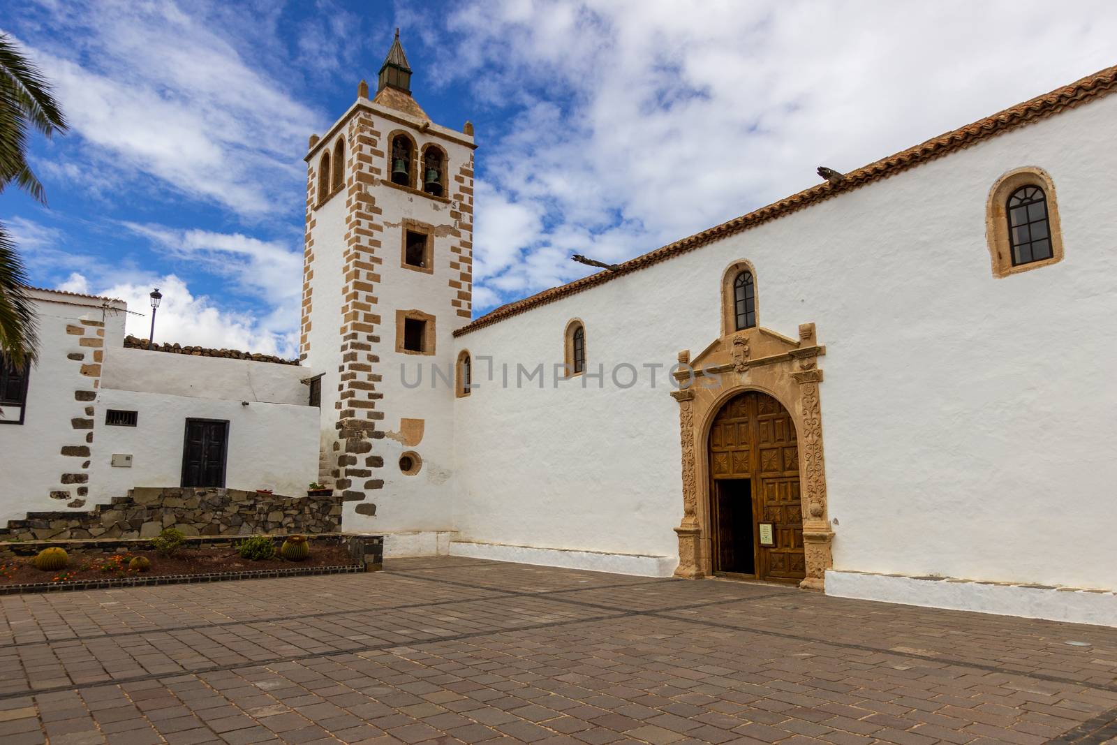 Church Catedral de Santa Maria in Betancuria on canary island Fu by reinerc