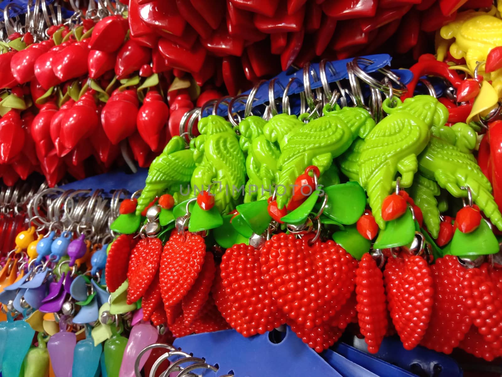 green and yellow colored key ring stock on shop for sell