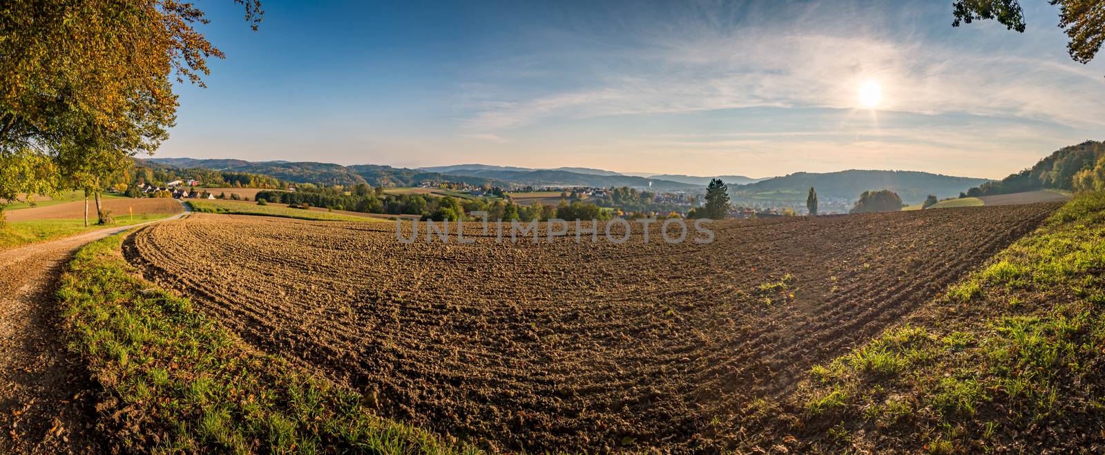 Hike at the golden hour to the famous Heidenhoehlen near Stockach on Lake Constance by mindscapephotos