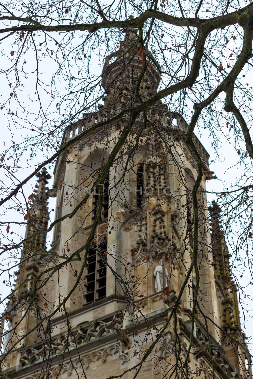 Tower of the castle church in Meisenheim, Germany