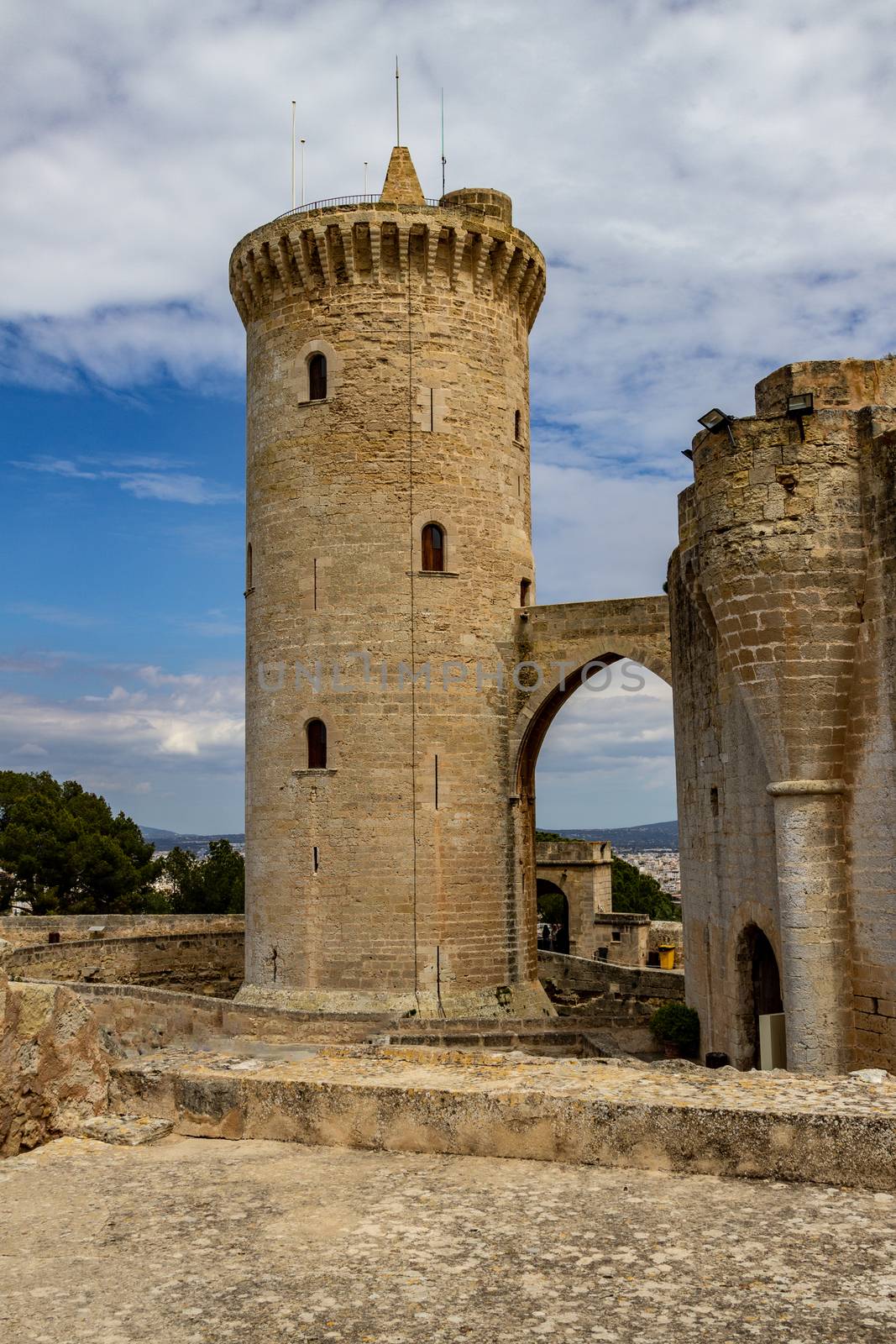 Castell de Bellver in Palma de Mallorca, Spain by reinerc