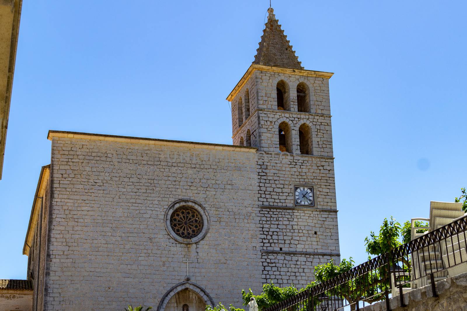 Church of the village Campanet at Mallorca by reinerc