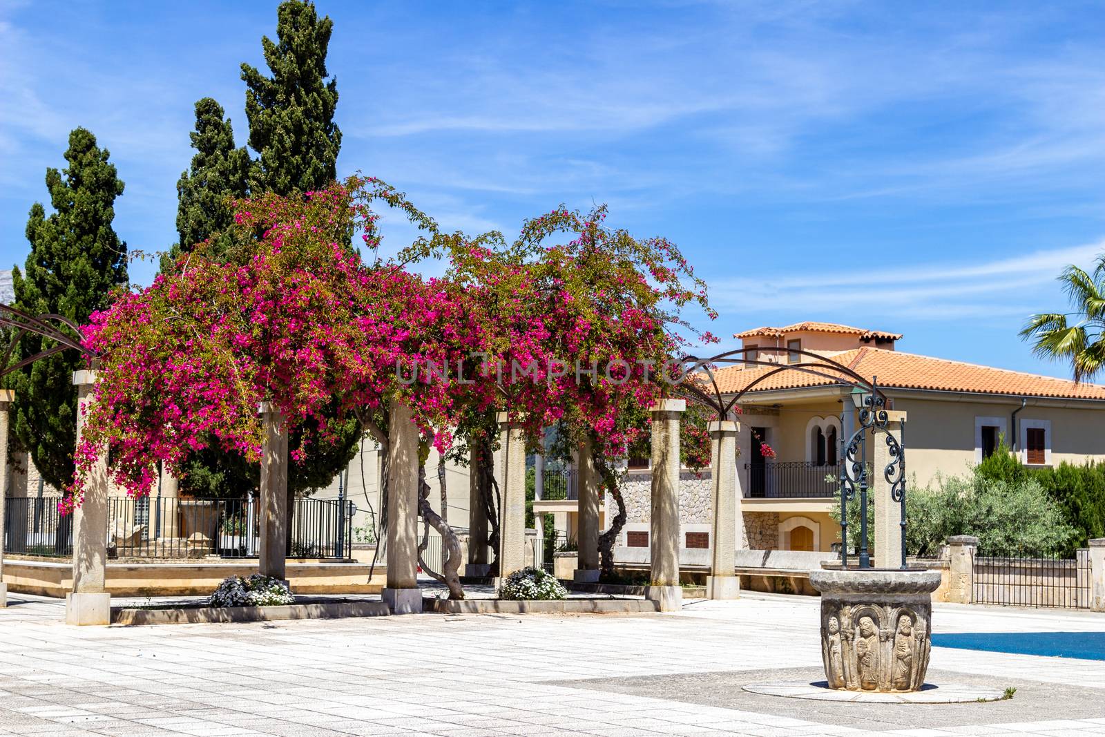 Nice place in the village Campanet in the north of Mallorca