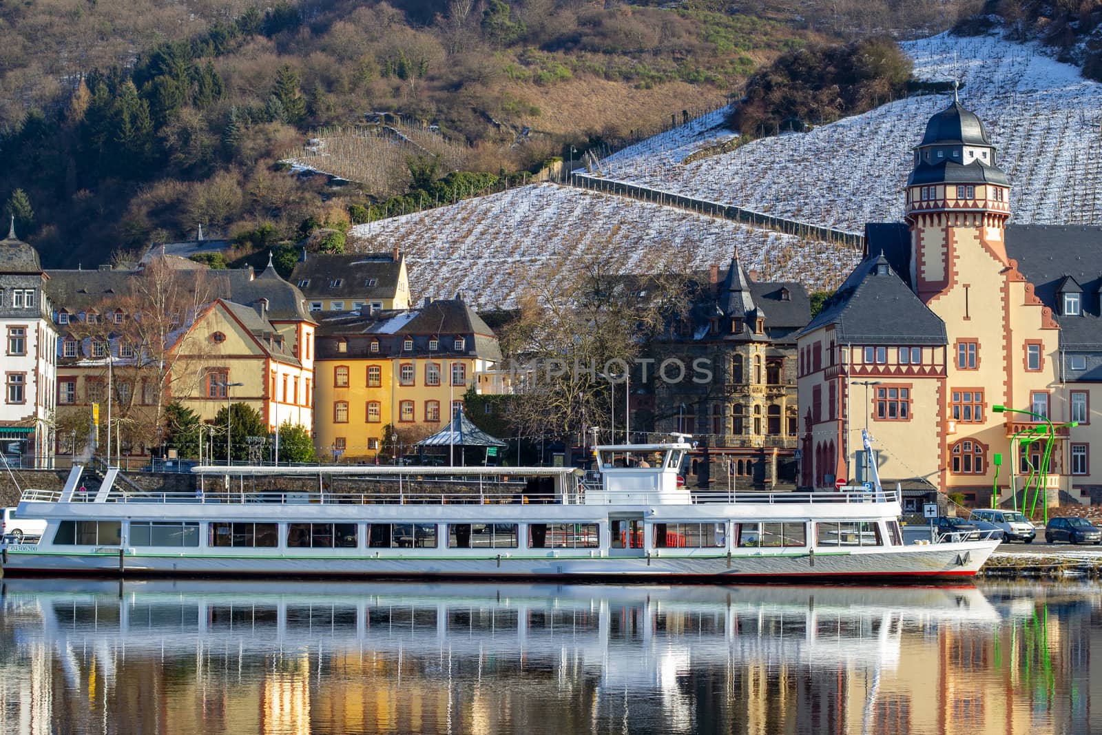 Valley of the river Moselle and the city Bernkastel-Kues by reinerc