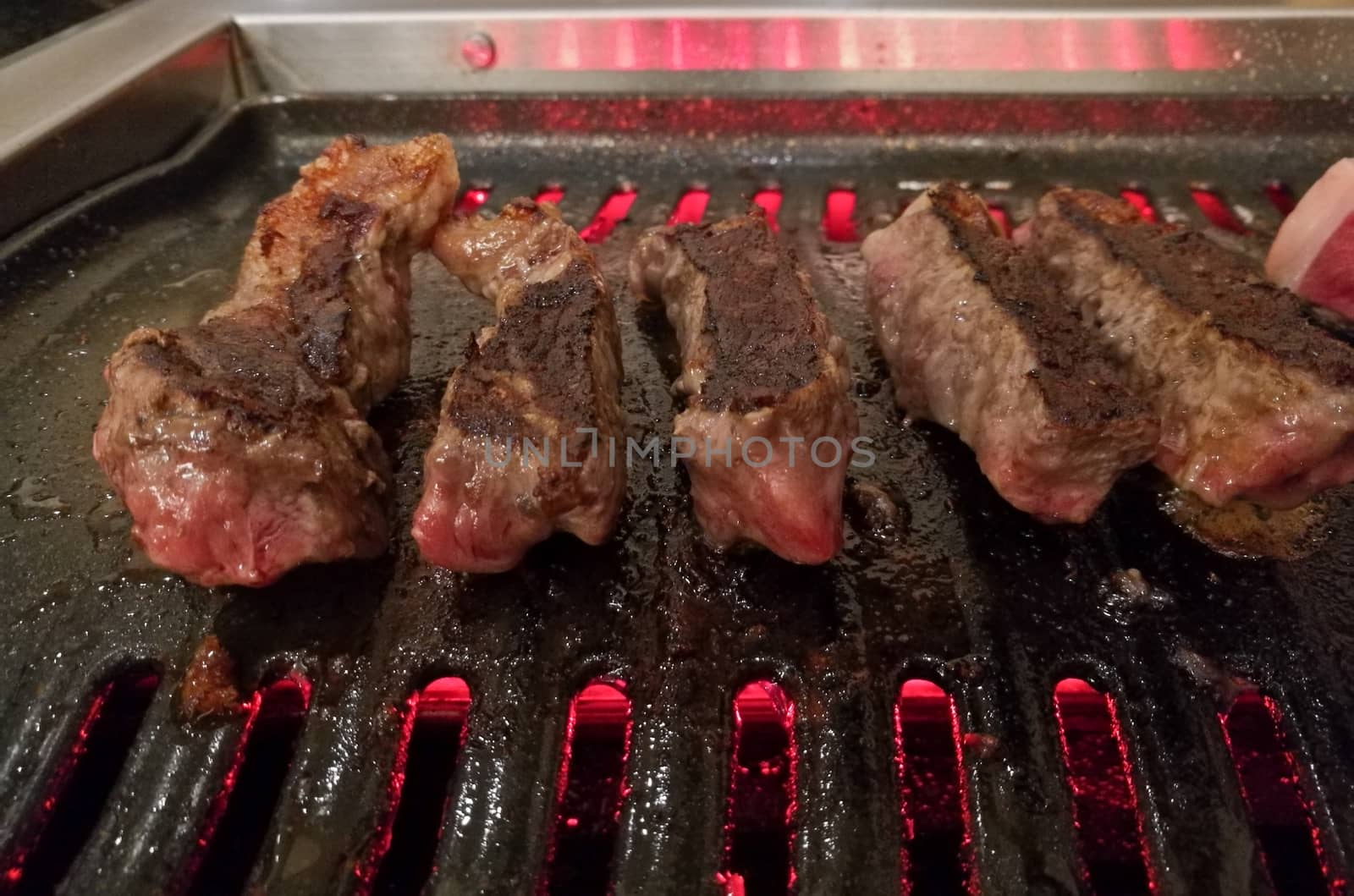 Superb legendary Wagyu beef grilled medium rare by eyeofpaul