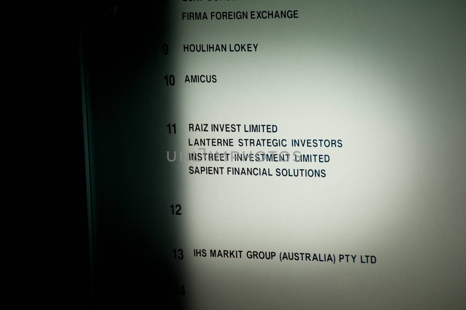 SYDNEY, AUSTRALIA - MAY 5, 2018: RAIZ Invest Limited company office on 11th floor in Sydney Australia city center. RAIZ plans to IPO its share in ASX market to trade in late June 2018. RAIZ is formerly known as Acorns Australia. RAIZ provides micro-investing service to Gen-Y customers across Australia.