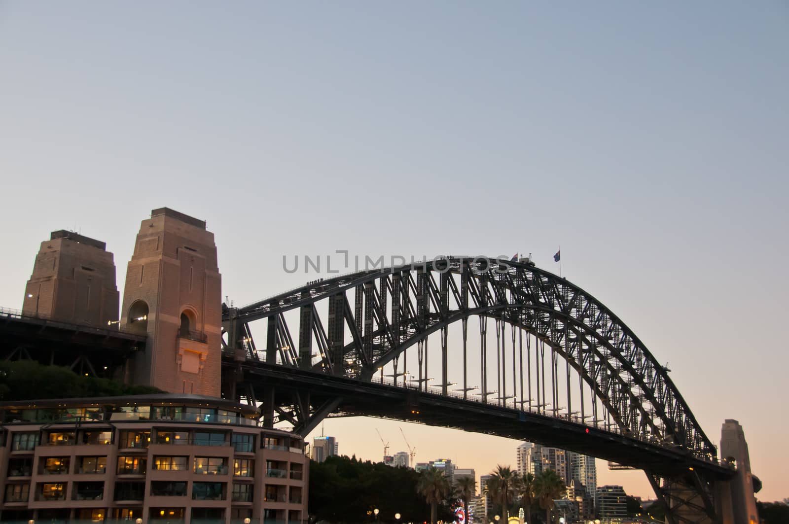 SYDNEY, AUSTRALIA - MAY 5, 2018: Sydney Harbour Bridge by eyeofpaul