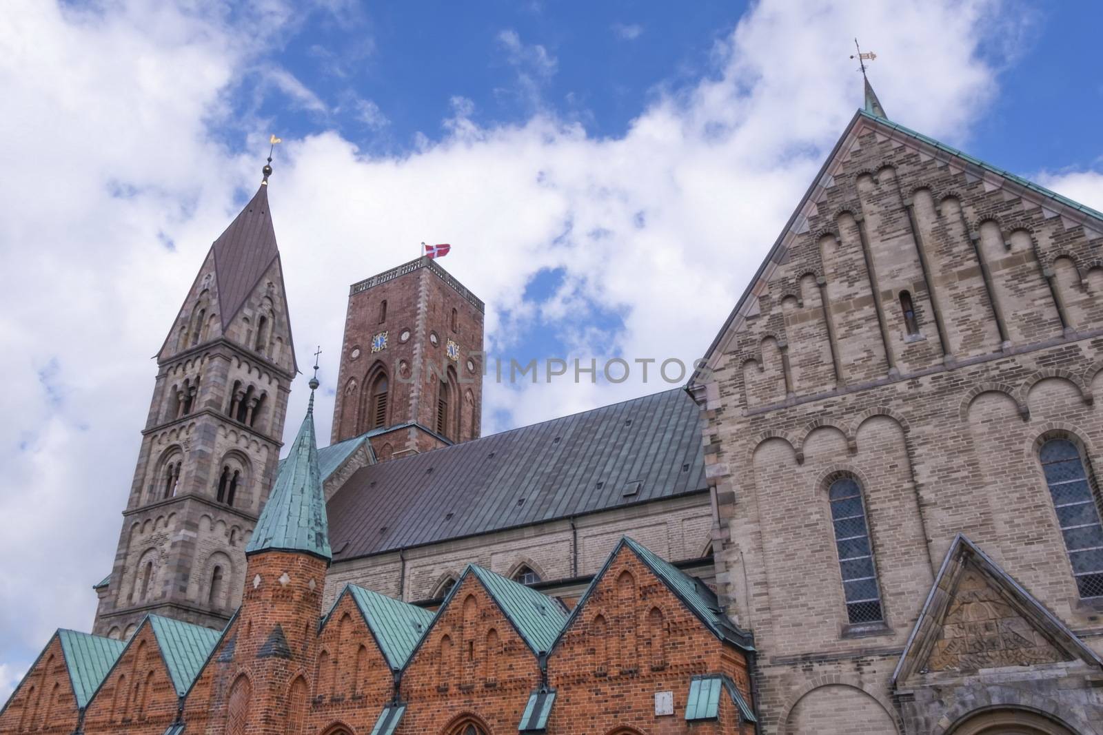 Medieval cathedral, Church of our Lady in Ribe, Denmark - HDR by Elenaphotos21