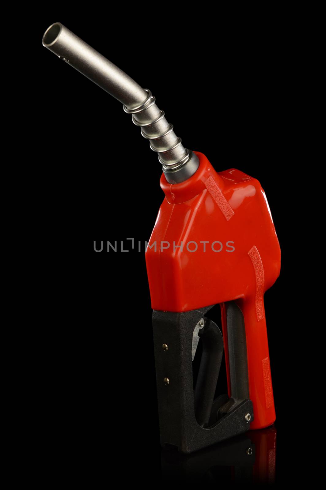 Red Gas Pump Nozzle by AlphaBaby