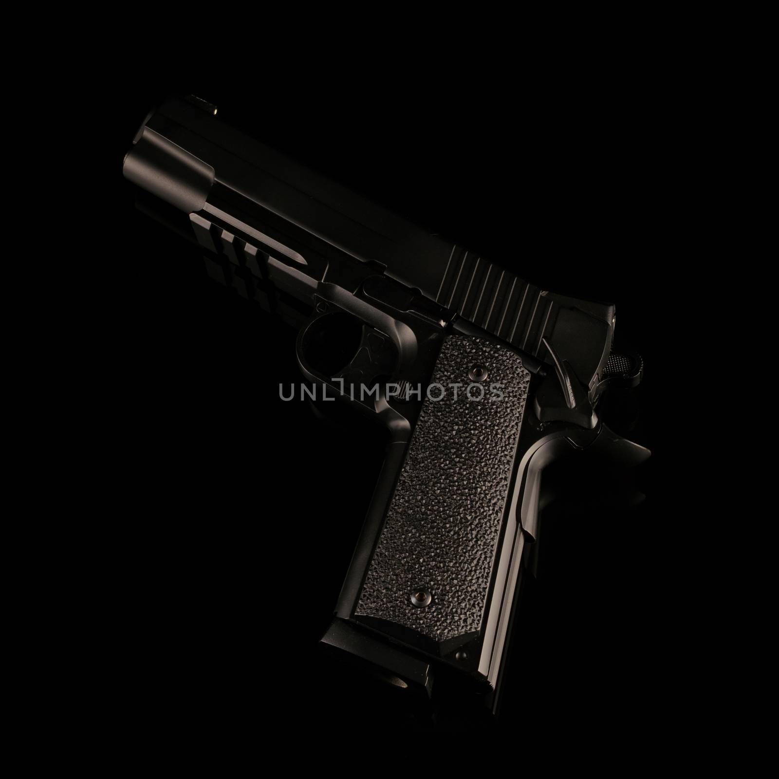 Model 1911 Hand Gun by AlphaBaby