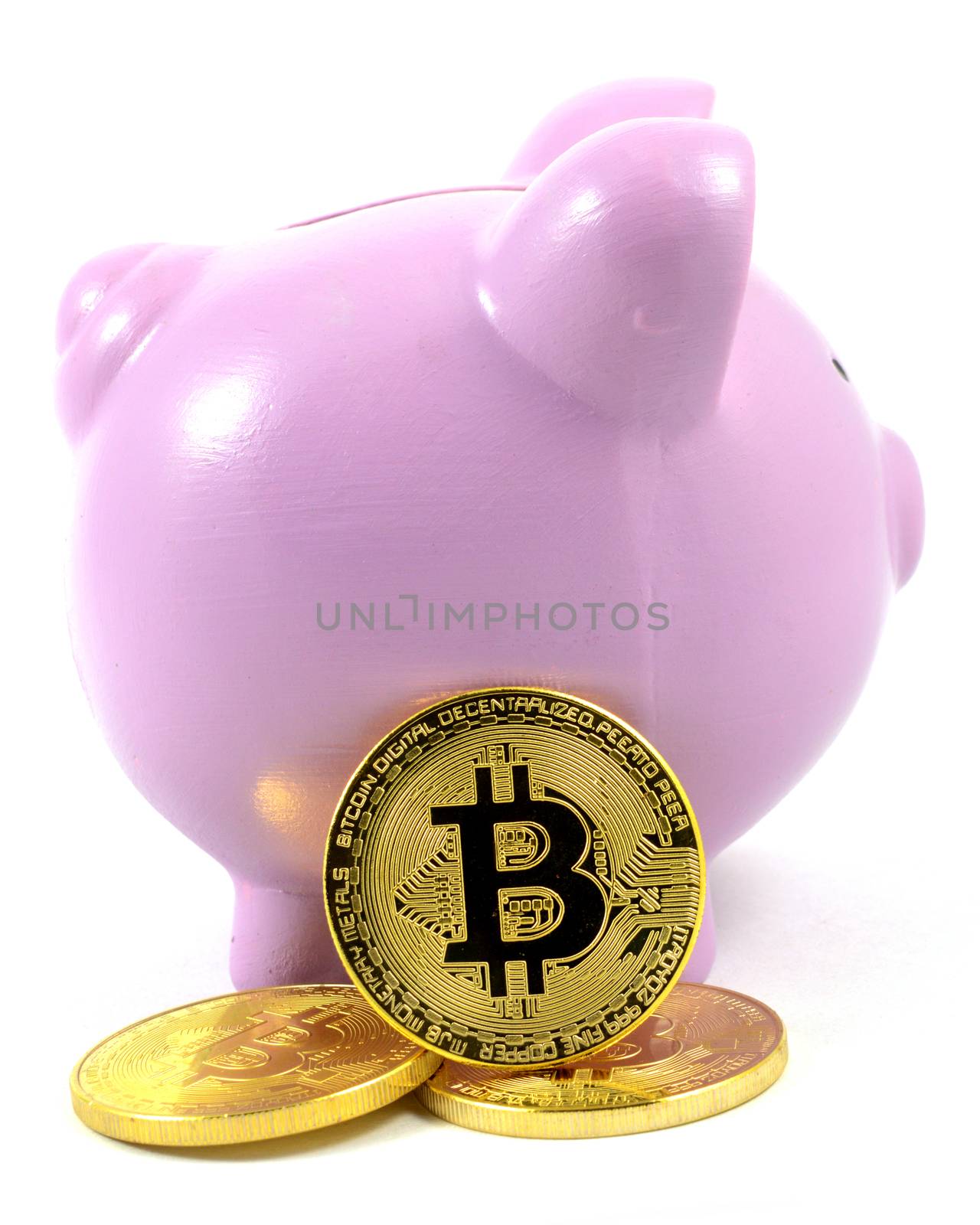 Bitcoin Piggy Bank by AlphaBaby