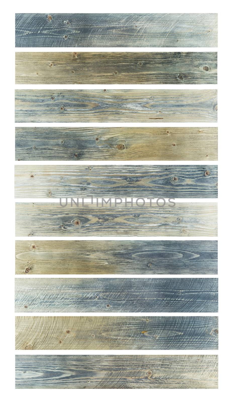 Grunge wood table background. Sunface wooden plank texture isolated on white background.