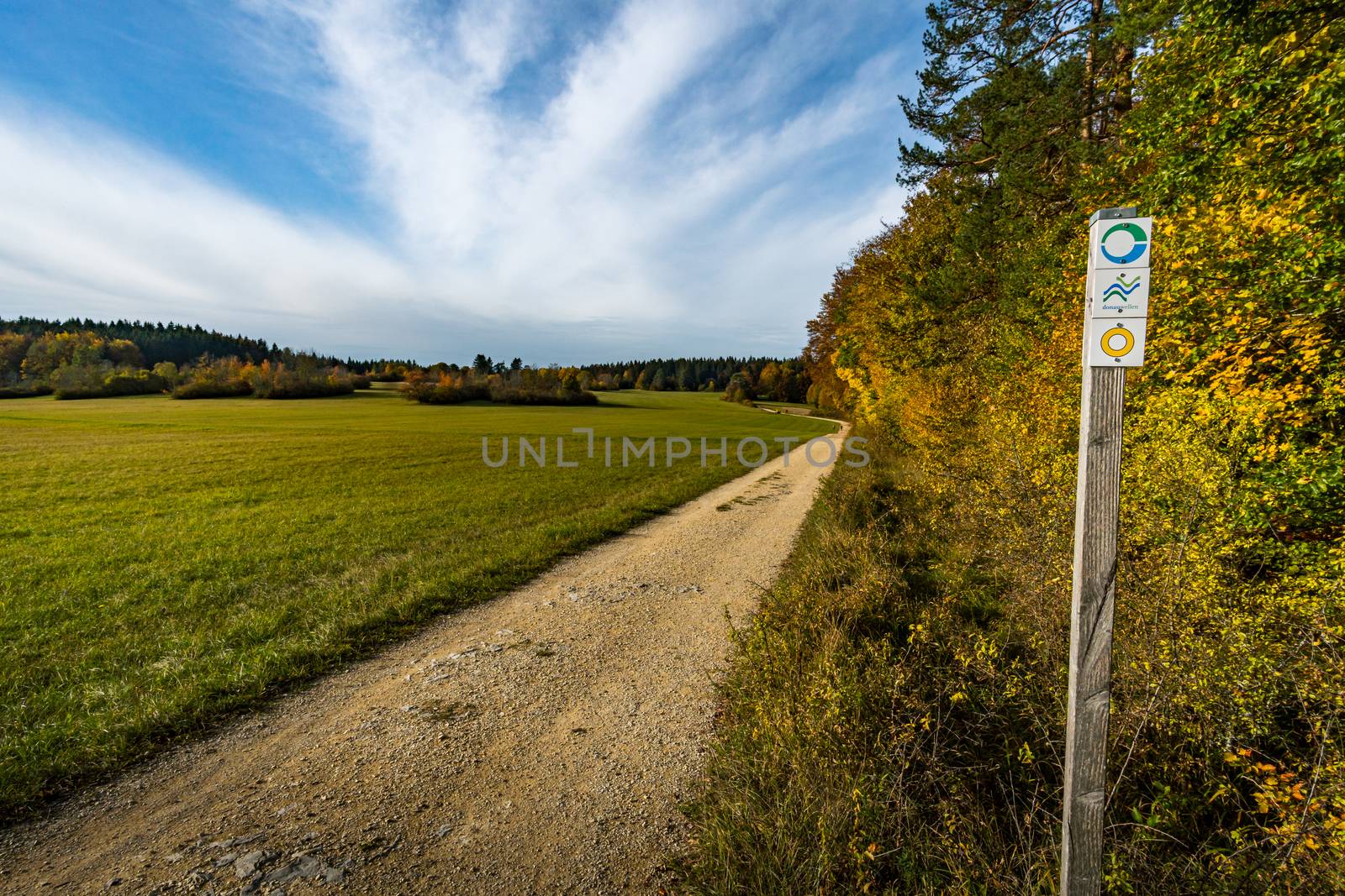 Fantastic autumn hike in the beautiful Danube valley at the Beuron monastery with beautiful views and rocks