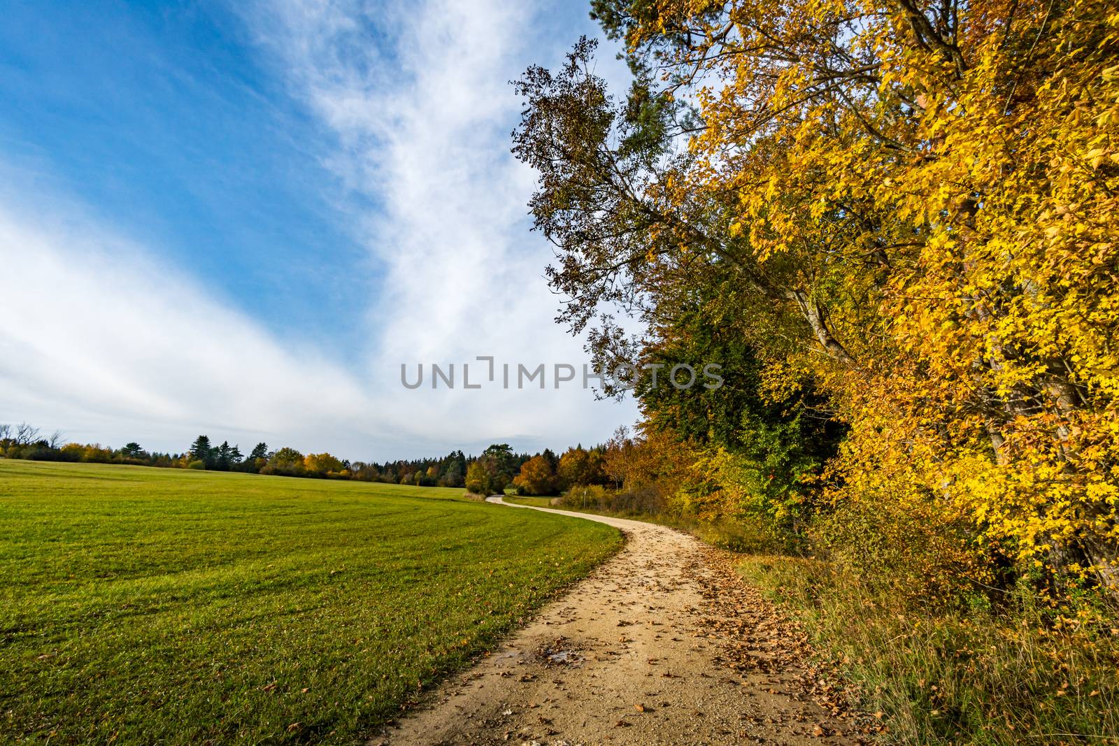 Fantastic autumn hike in the beautiful Danube valley near the Beuron monastery by mindscapephotos