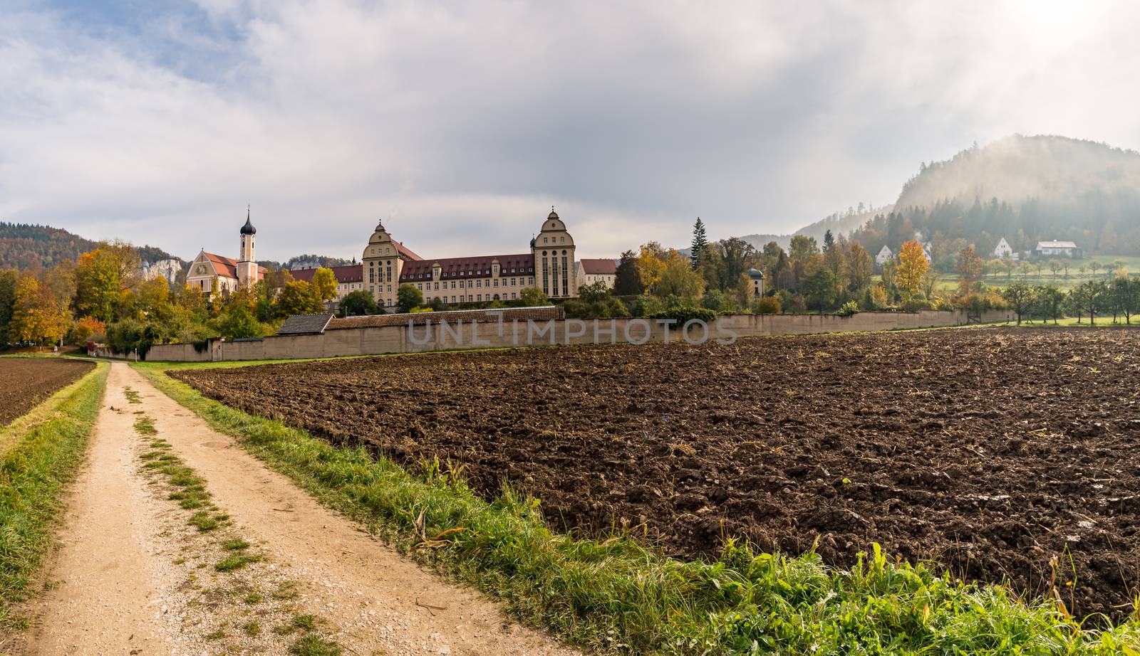 Fantastic autumn hike in the beautiful Danube valley near the Beuron monastery by mindscapephotos