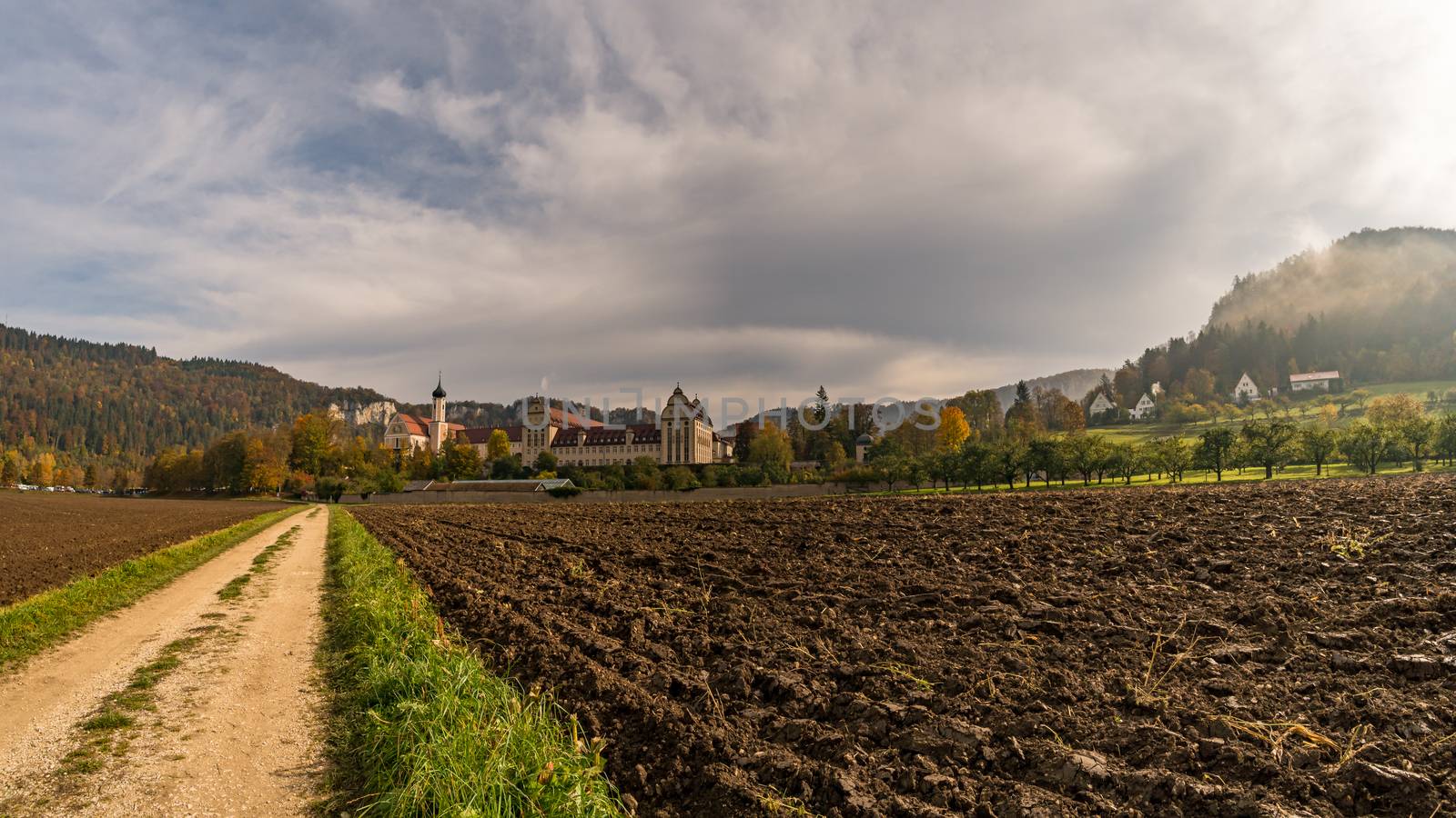 Fantastic autumn hike in the beautiful Danube valley near the Beuron monastery by mindscapephotos