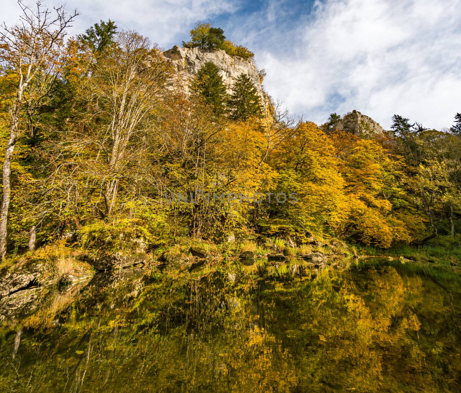 Fantastic autumn hike in the beautiful Danube valley near the Beuron monastery by mindscapephotos