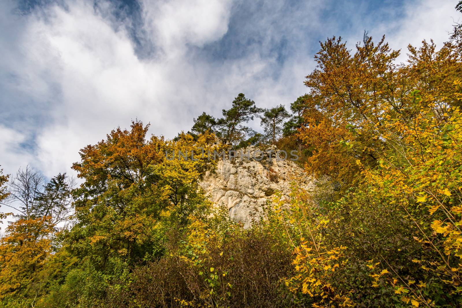 Fantastic autumn hike in the beautiful Danube valley near the Beuron monastery by mindscapephotos